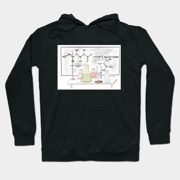 little chemist Hoodie by VikingArt